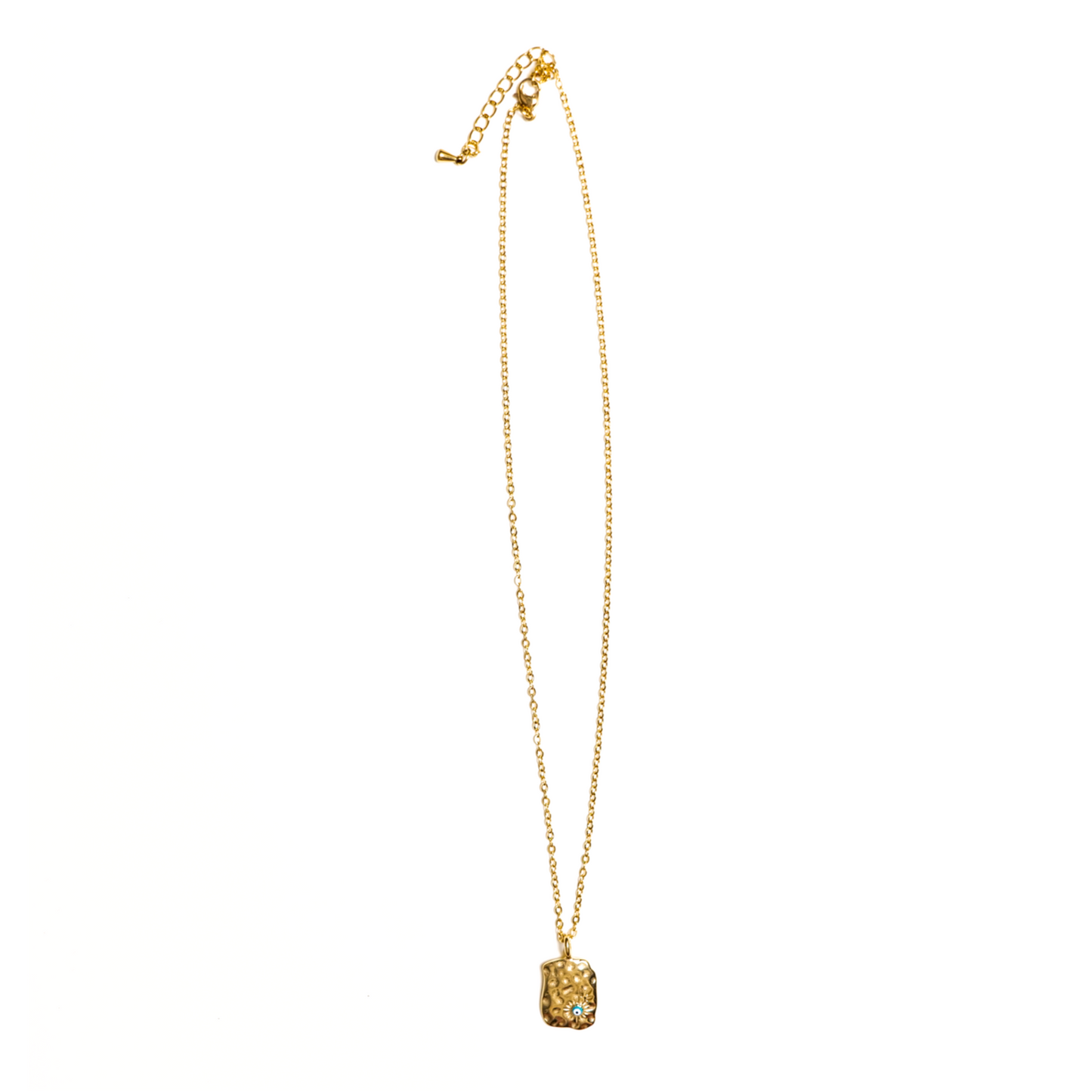 Gold Evil Eye Protection Necklace