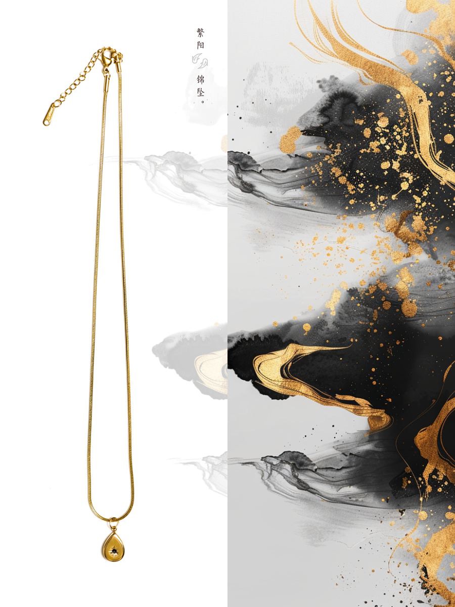 Prosperity Sun Pendant Necklace
