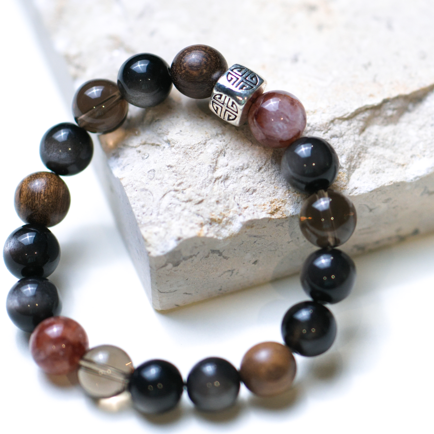 Harmony Tourmaline Beaded Bracelet