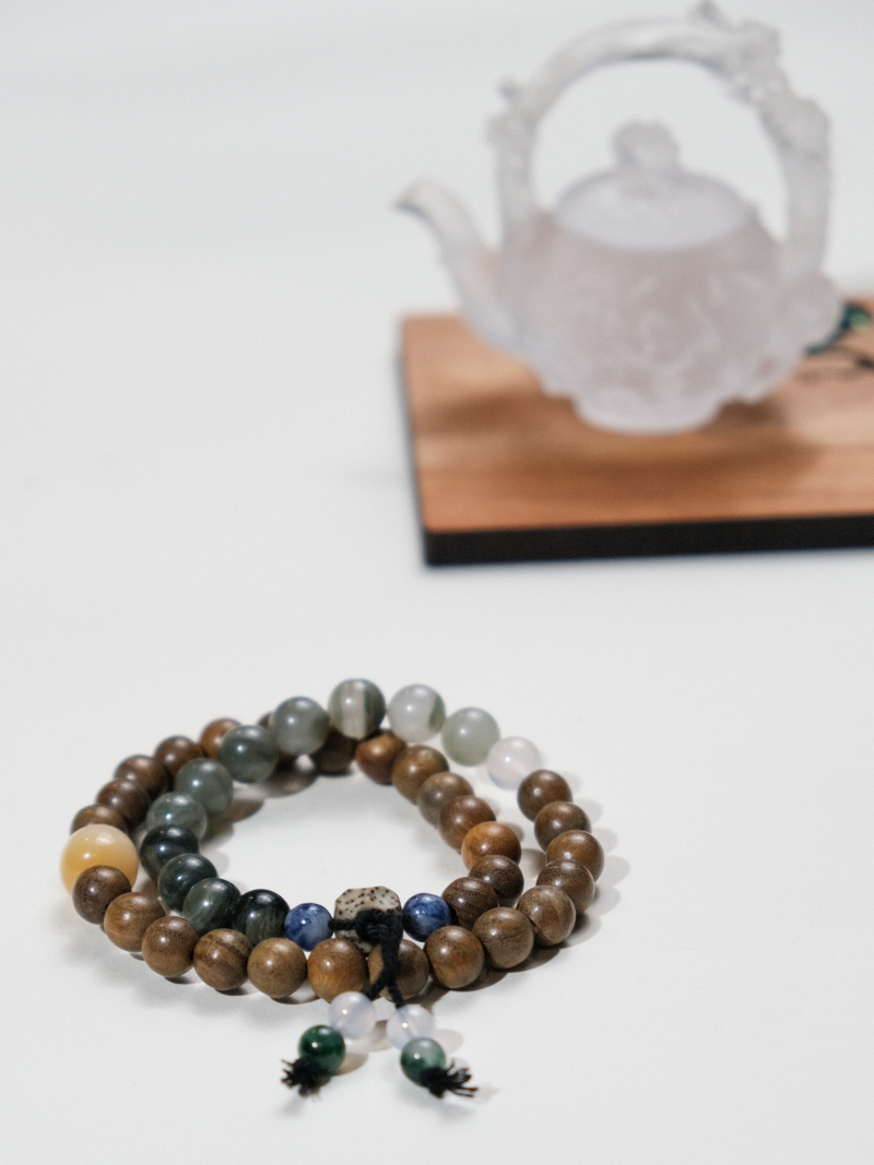 Harmony and Clarity Beaded Bracelet