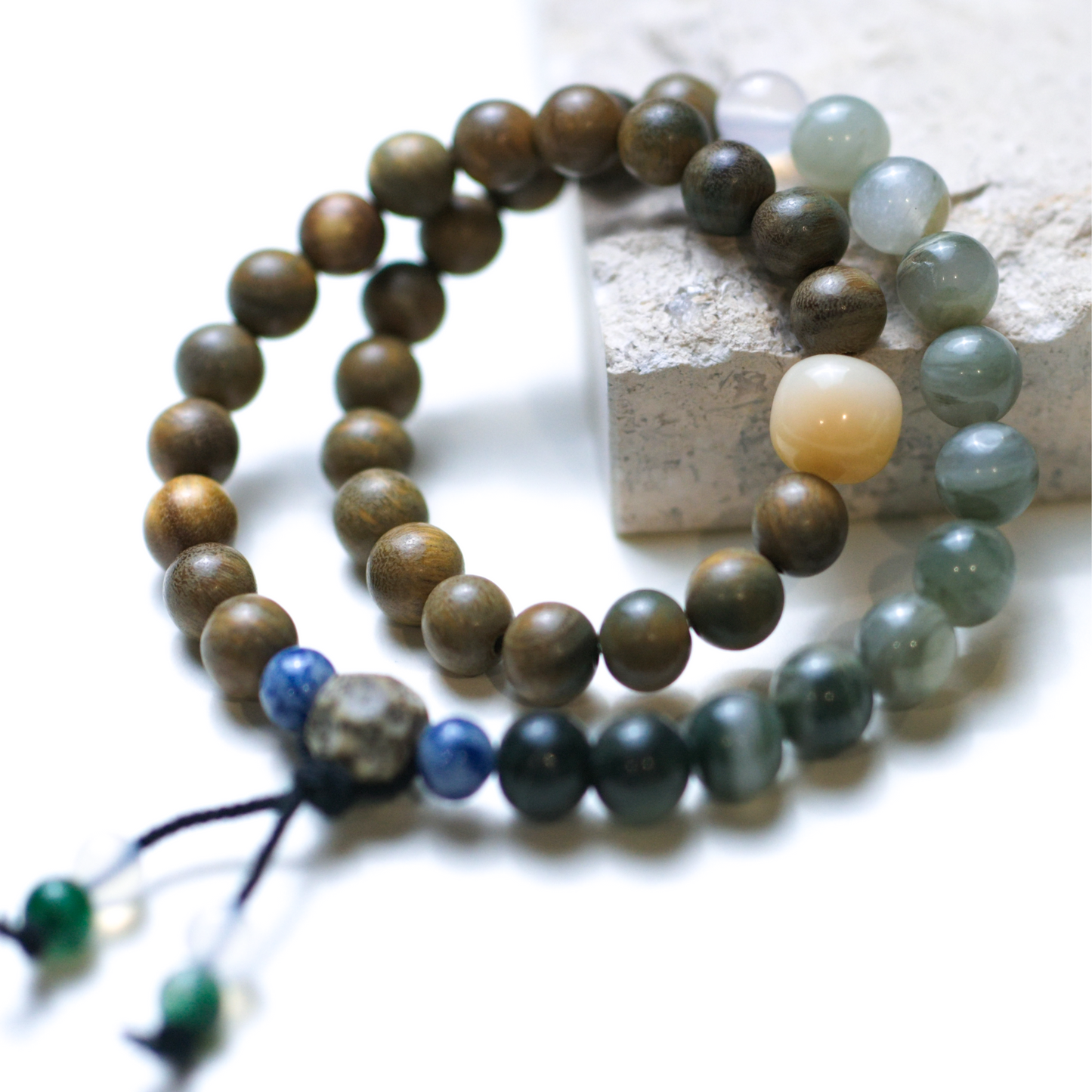 Harmony and Clarity Beaded Bracelet