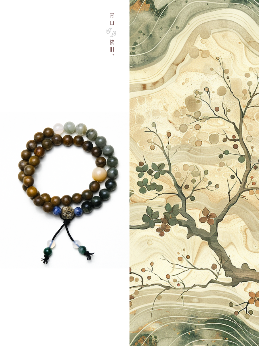 Harmony and Clarity Beaded Bracelet