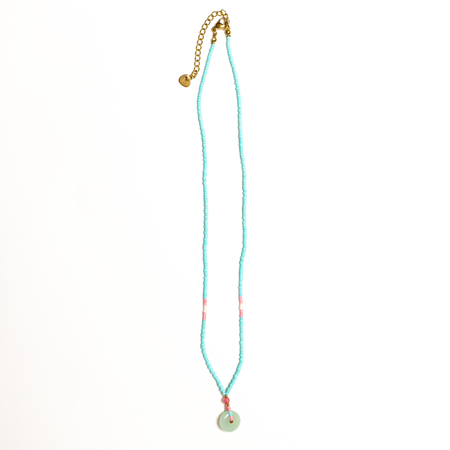 Turquoise and Jade Harmony Necklace